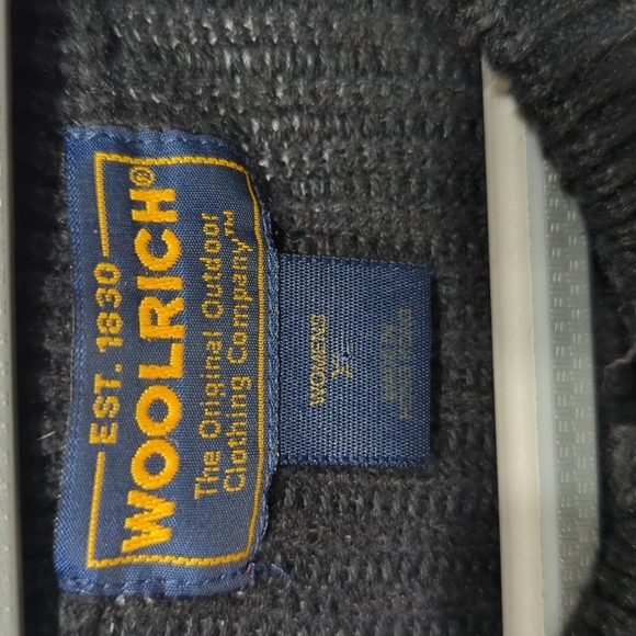 Woolrich Full Zip Sweater w/ Pockets and Small Arm Pocket - Picture 2 of 5